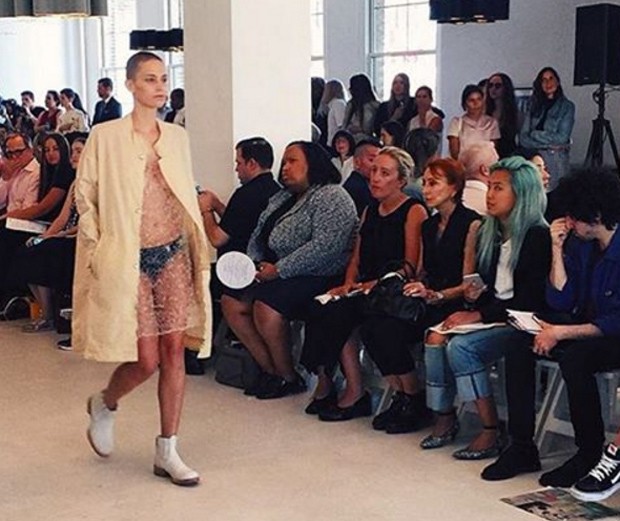 Dayana Christison foi convidada a desfilar durante a Semana de Moda de Nova York (Foto: Reprodução Instagram)