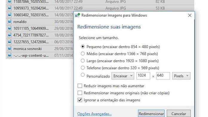 Windows Programa Gratuito Permite Redimensionar Imagens Em Massa Blog Do Ronaldo Prass G1