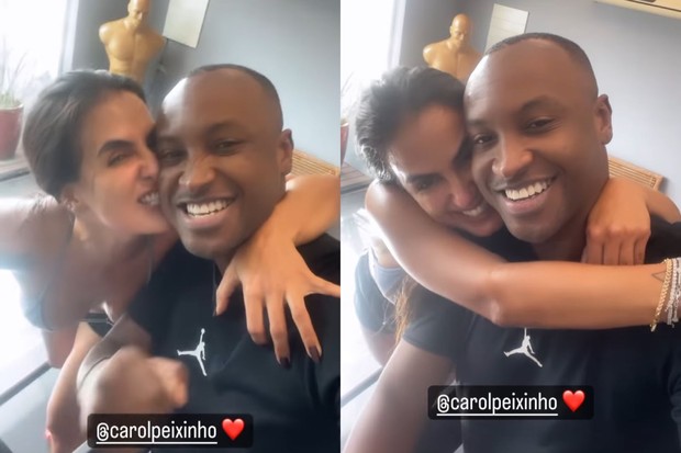 Carol Peixinho e Thiaguinho (Foto: Reprodução/Instagram)