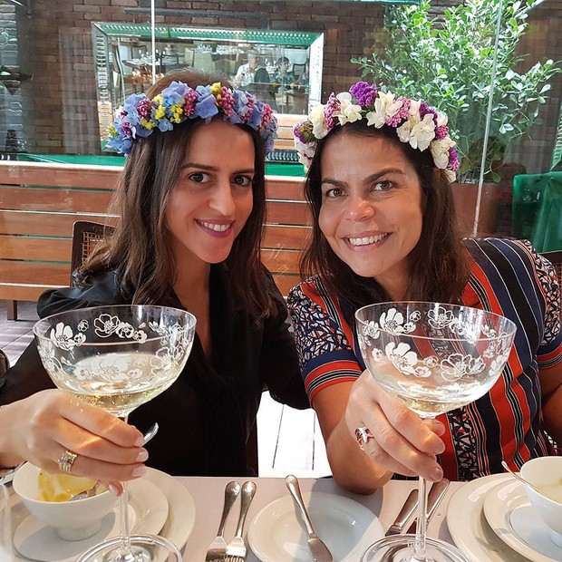 Paula Bezerra de Mello e Daniela Falcão (Foto: reprodução/Instagram)