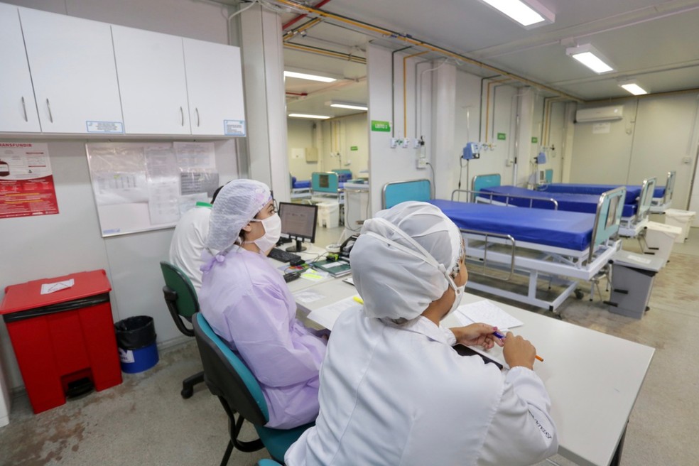 Mais de 11 mil profissionais de saúde já se recuperaram no estado. — Foto: Divulgação/Prefeitura de Fortaleza