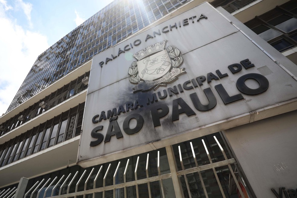 Fachada da Câmara Municipal de São Paulo — Foto: RENATO S. CERQUEIRA/FUTURA PRESS/ESTADÃO CONTEÚDO