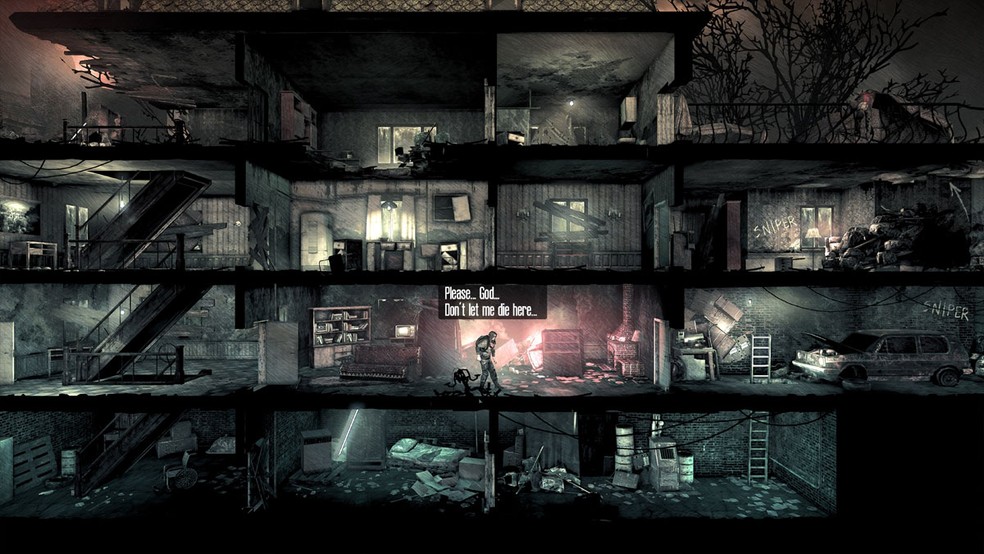 This War of Mine é um game de sobrevivência em zona de guerra ideal para computadores menos pontentes — Foto: Reprodução/Xbox Game Store