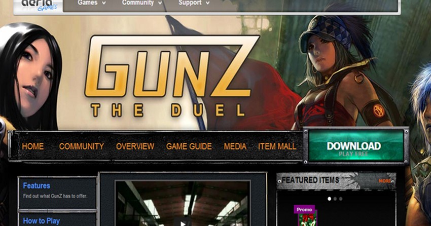 download gunz online