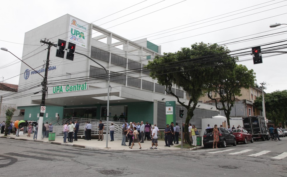 Moradora morreu ap&oacute;s passar por 10 atendimentos na UPA Central de Santos &mdash; Foto: Susan Hortas/Prefeitura de Santos