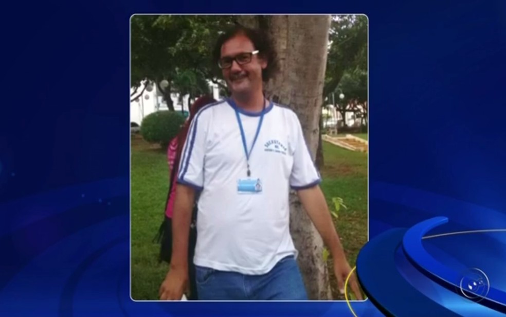 Segundo a polícia, o corpo é de Marco Antônio de Oliveira Pereira (Foto: Reprodução/TV TEM)