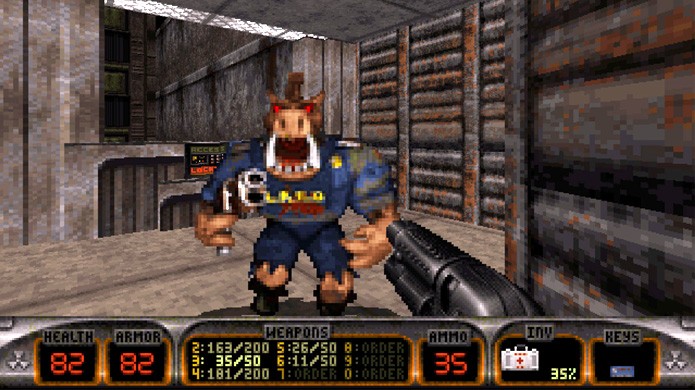 Há 20 anos Duke Nukem 3D reformulou o clássico personagem para um novo público (Foto: Divulgação/3D Realms)