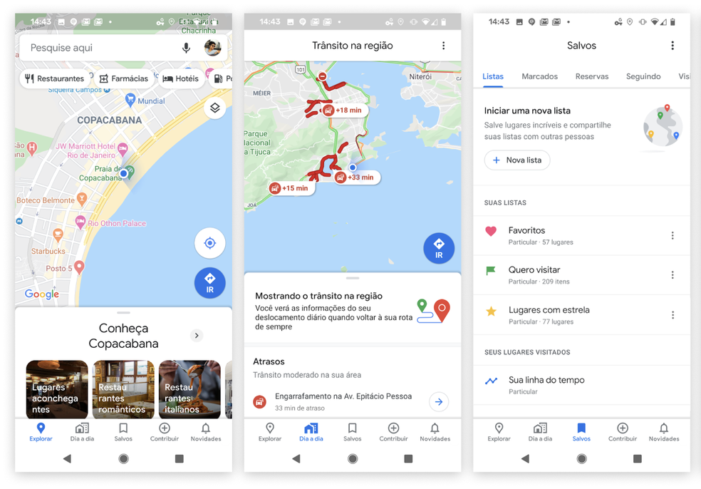 Google Maps completa 15 anos com visual novo e funções inéditas Mapas
