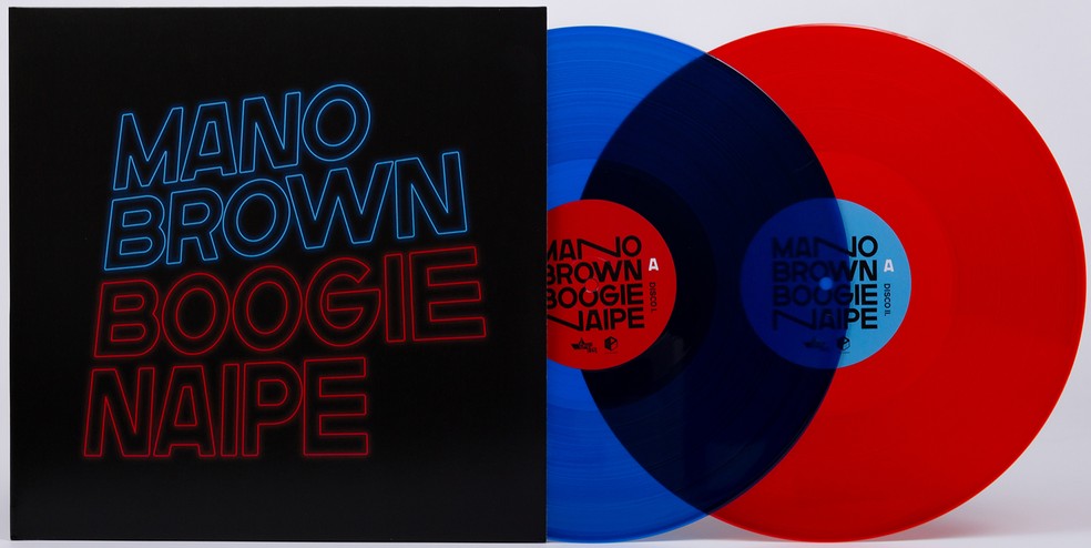 Capa da edição em LP de 'Boogie Naipe', álbum de Mano Brown (Foto: Divulgação / Selo EAEO Records)