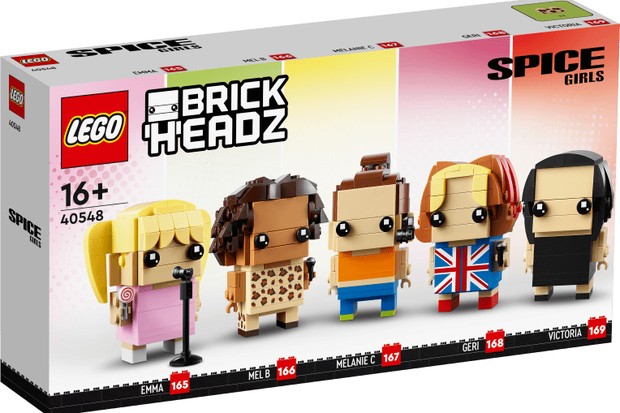 Spice Girls ganham versão LEGO em homenagem aos 25 anos de Spiceworld (Foto: Divulgação/LEGO)