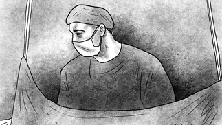 Enfermeiras perceberam comportamento suspeito do anestesista Giovanni Quintella Bezerra, além do uso excessivo de sedativo — Foto: Editoria de Arte