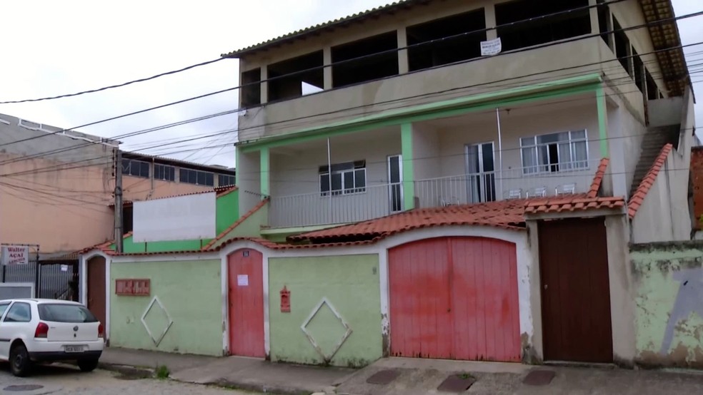Unidade de saúde fechada após assalto de Aroeira, em Macaé, no RJ (Foto: Cadu Alves/Inter TV)