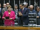 Câmara dá medalhas a Barbosa e Dilma pelos 25 anos da Constituição