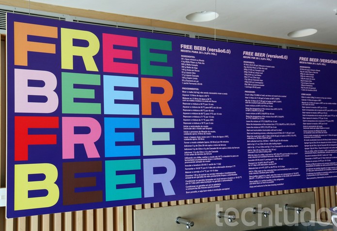 Museu do Amanhã tem atividade com cerveja para discutir sobre Código Aberto (Foto: Luana Marfim/TechTudo)