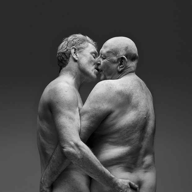 Campanha mostra sexualidade na terceira idade (Foto: Rankin/Relate/Reprodução)