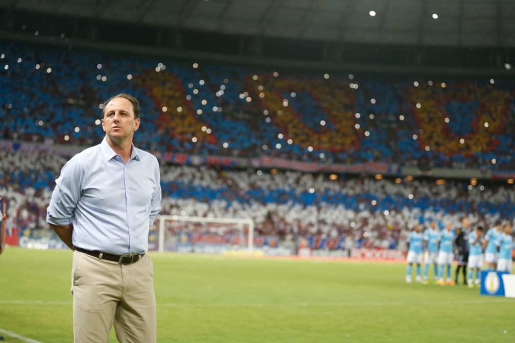 A permanÃªncia de RogÃ©rio Ceni Ã© uma das prioridades da diretoria para a temporada 2019 â€” Foto: J.L Rosa