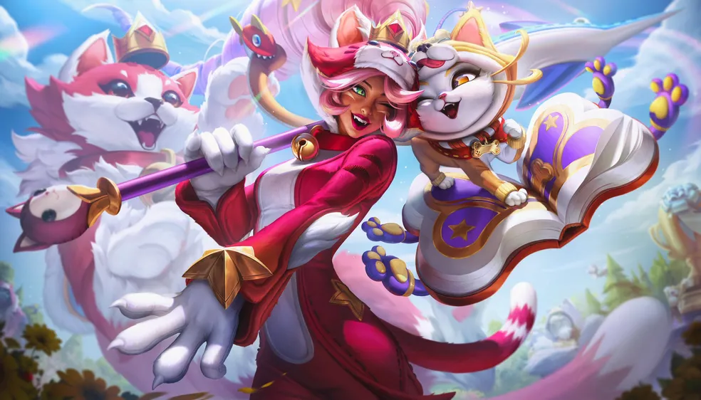 LoL: Patch 13.7 tem nerfs em Lee Sin, Olaf, Zeri e mais yuumi nidalee caes gatos.jpg