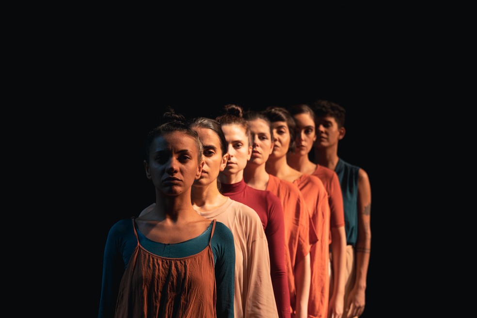 Espetáculo sobre violência contra a mulher; em imagem de arquivo — Foto: Guillaume Baudusseau