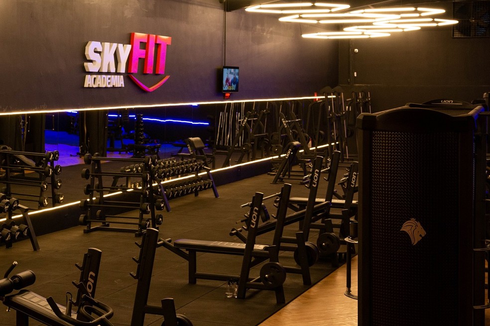 Skyfit: rede de academias de Lucas Lucco - Foto: Divulgação