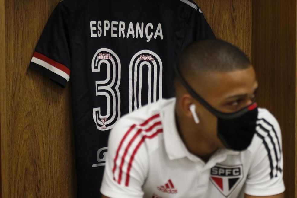 Brenner, jogador do São Paulo — Foto: Rubens Chiri / saopaulofc.net