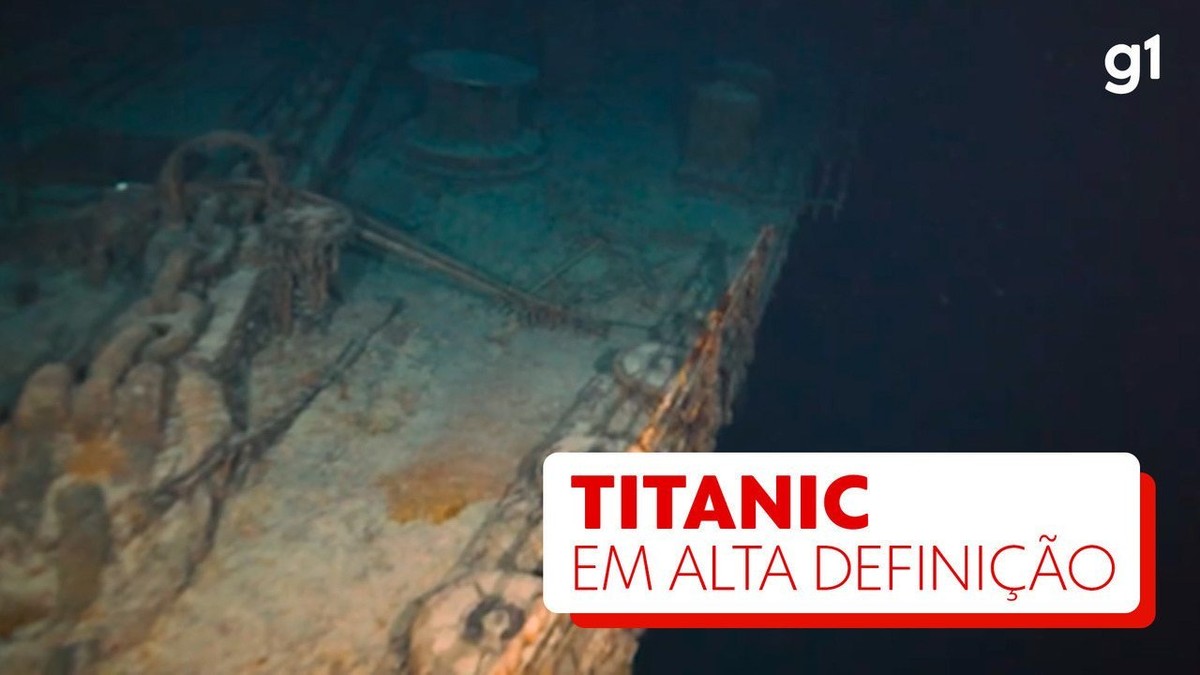 A new 8-karat video of the Titanic shows the details of the sunken ship in high resolution |  Globalism