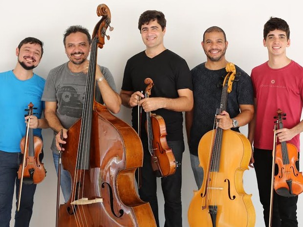 Lançamento do documentário e do novo site do Quinteto da Paraíba acontece em João Pessoa (Foto: Helinho Medeiros/Divulgação)