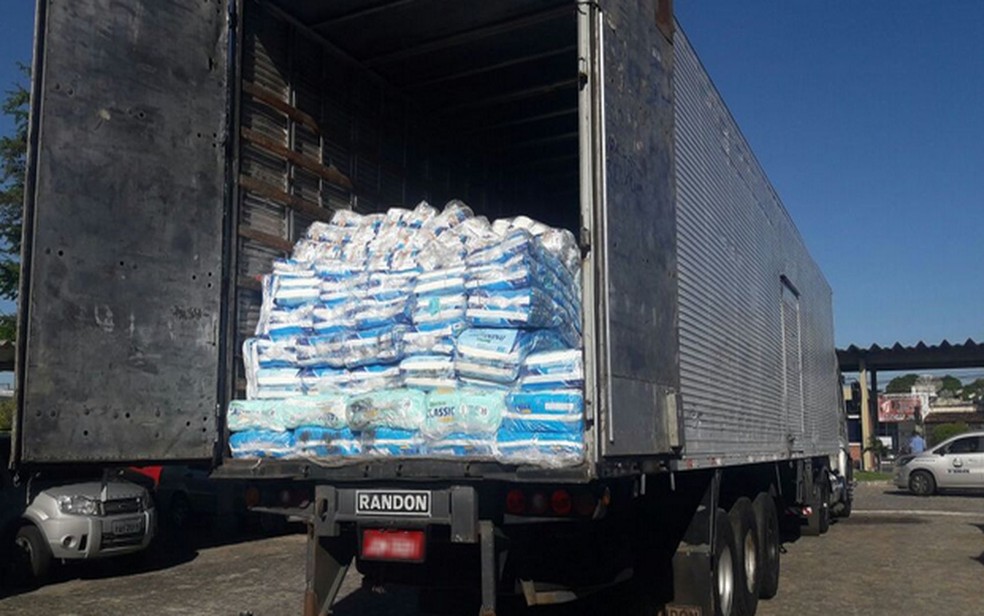 Apreensão foi realizada na BR-101 (Foto: PF/SE)