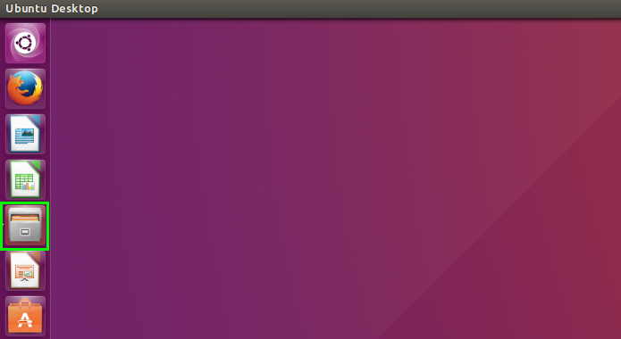 Executando o gerenciador de arquivos do Ubuntu (Foto: Reprodução/Edivaldo Brito)