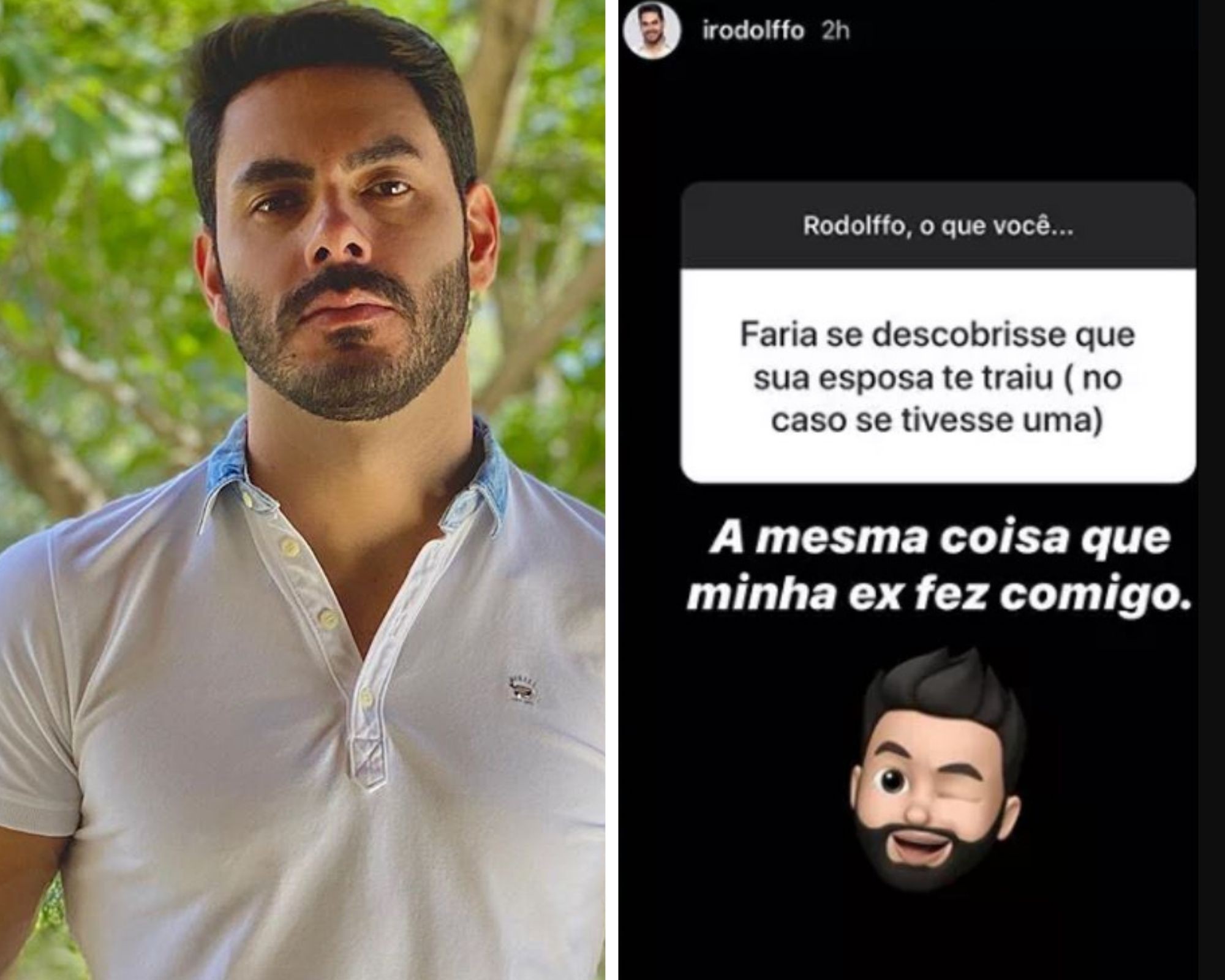 Rodolfo Matthaus respondeu pergunta sobre traição no casamento (Foto: Reprodução/Instagram)