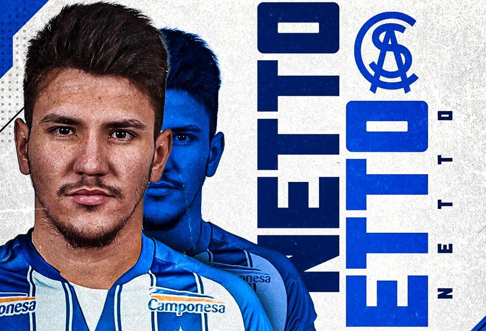 Netto é uma das apostas do CSA para a Série B — Foto: ASCOM CSA