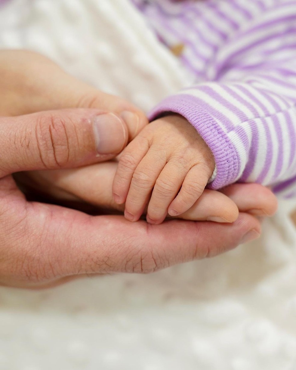 Nasce Lua, filha de Viih Tube e Eliezer — Foto: Reprodução/Instagram