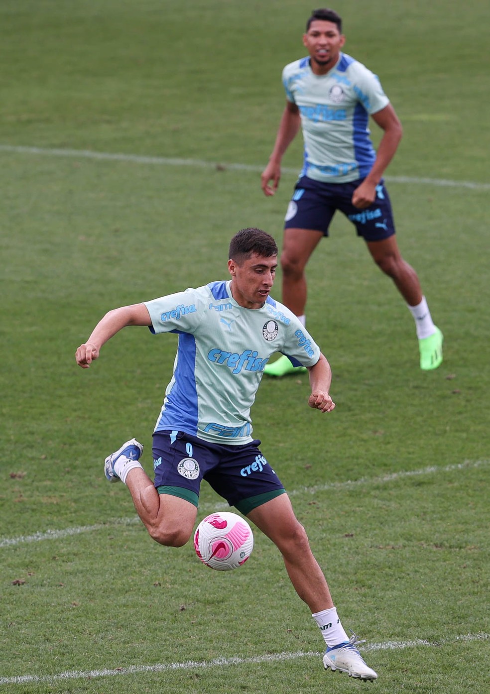 Merentiel deve ser o substituto de Rony no Palmeiras contra o São Paulo  — Foto: Cesar Greco/Palmeiras