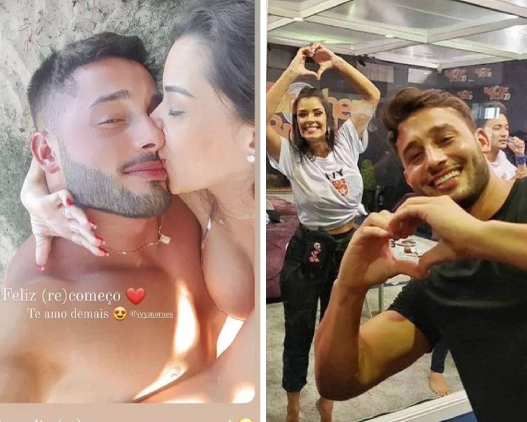 Ivy Moraes e Fernando Borges reataram a relação (Foto: Reprodução/Instagram)