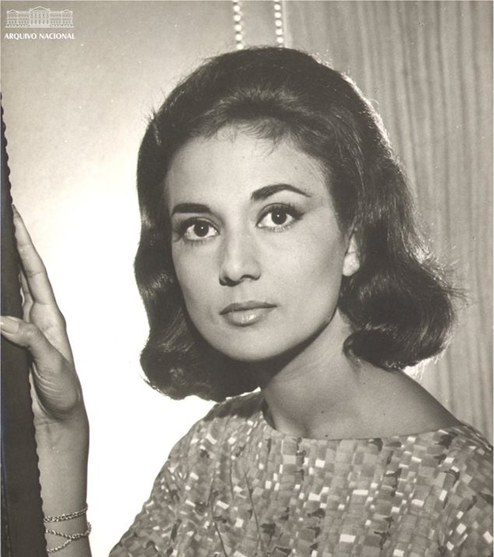 Eva Wilma ainda jovem, em foto sem data — Foto: Fundo Correio da Manhã/Arquivo Nacional