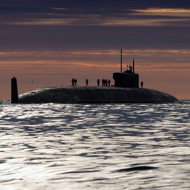 Submarino russo Borei A (Foto: Oleg Kuleshov\TASS via Getty Images)