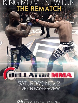 King Mo e Emanuel Newton mma cartaz (Foto: Reprodução)