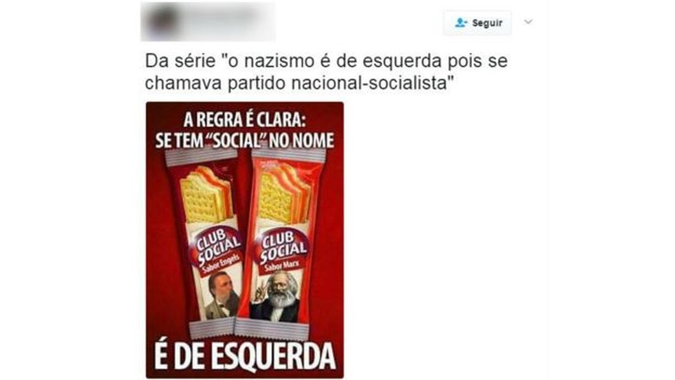 Usuário escreve sobre nazismo no Twitter (Foto: Reprodução/Twitter)