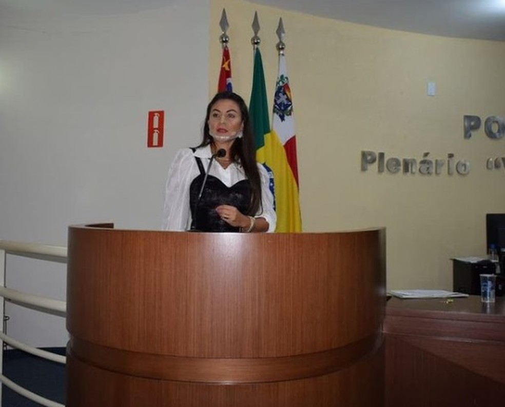 Vereadora está no seu primeiro mandato na Câmara de Paraguaçu Paulista  — Foto: Arquivo pessoal 