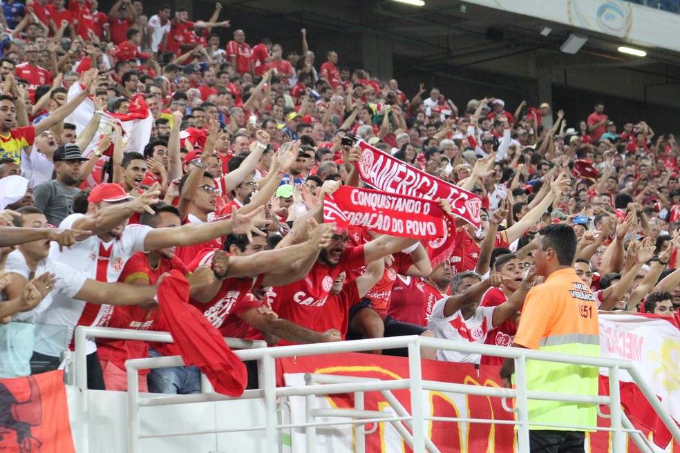 América-RN decide classificação para a Série C no domingo, dia 13, na Arena das Dunas (Foto: Fabiano de Oliveira)