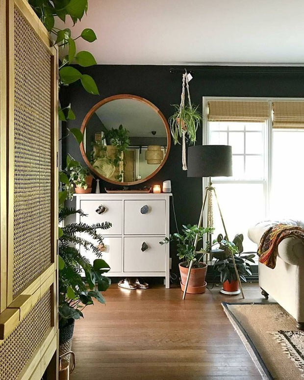 Como decorar a sala de estar com plantas (Foto: Reprodução/Divulgação)