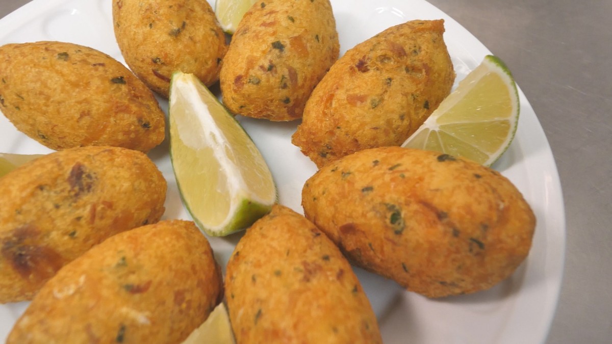 Receita de bolinho de bacalhau Cozinha Paranaense Gshow