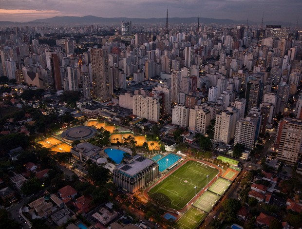 Vista aérea atual do Paulistano (Foto: Arquivo Pessoal)