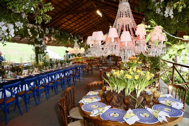 Detalhes do casamento de Carlinhos Maia e Lucas Guimarães (Foto: Manuela Scarpa/ Brazil News)