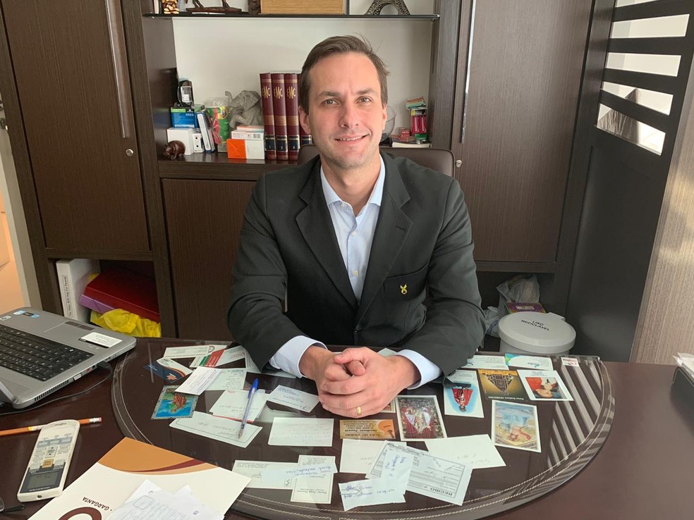 O médico psiquiatra Paulo André Grabowski conversou, com o G1, sobre depressão — Foto: Arquivo pessoal