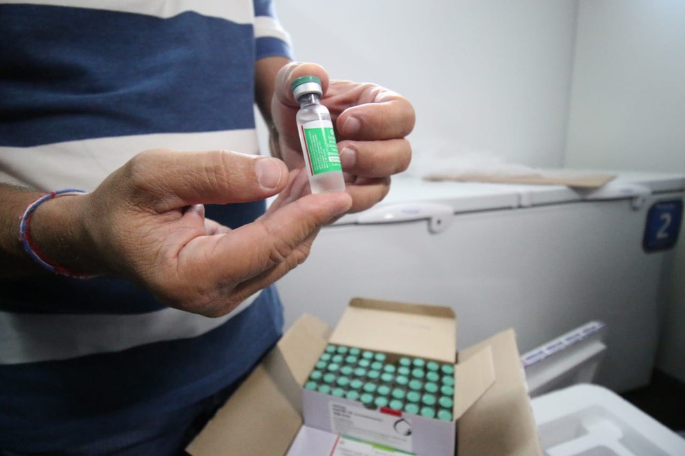 Uma semana após início da vacinação contra Covid-19, Bahia chega a marca de mais de 100 mil imunizados — Foto: Alberto Maraux