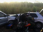 Acidente entre dois carros mata três pessoas em Pacajus, no Ceará