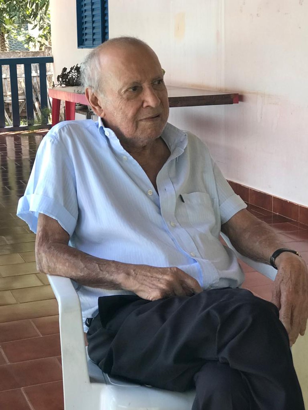 Luiz Ferreira Martins nasceu em 1935 na zona rural de Itapetininga — Foto: Luis Ricardo Marcondes Martins/Arquivo pessoal