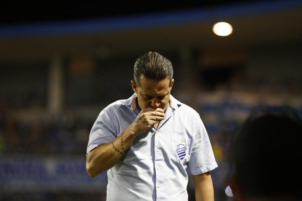 Argel Fucks comandou o CSA por 25 rodadas  — Foto: Felipe Nyland/ Gazeta de Alagoas