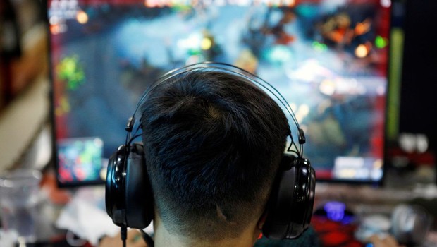 Gamer na China (Foto: Florence Lo / Reuters via Agência Brasil)