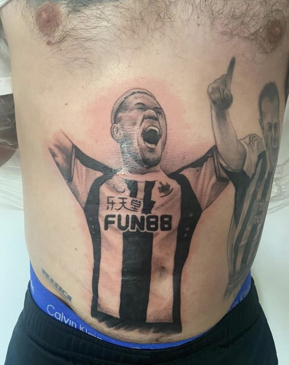 Torcedor Do Newcastle Faz Tatuagem De Joelinton E Conta Historia Por Tras Amo Ele Futebol Ge